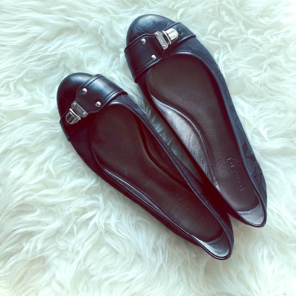 Coach ballet flats